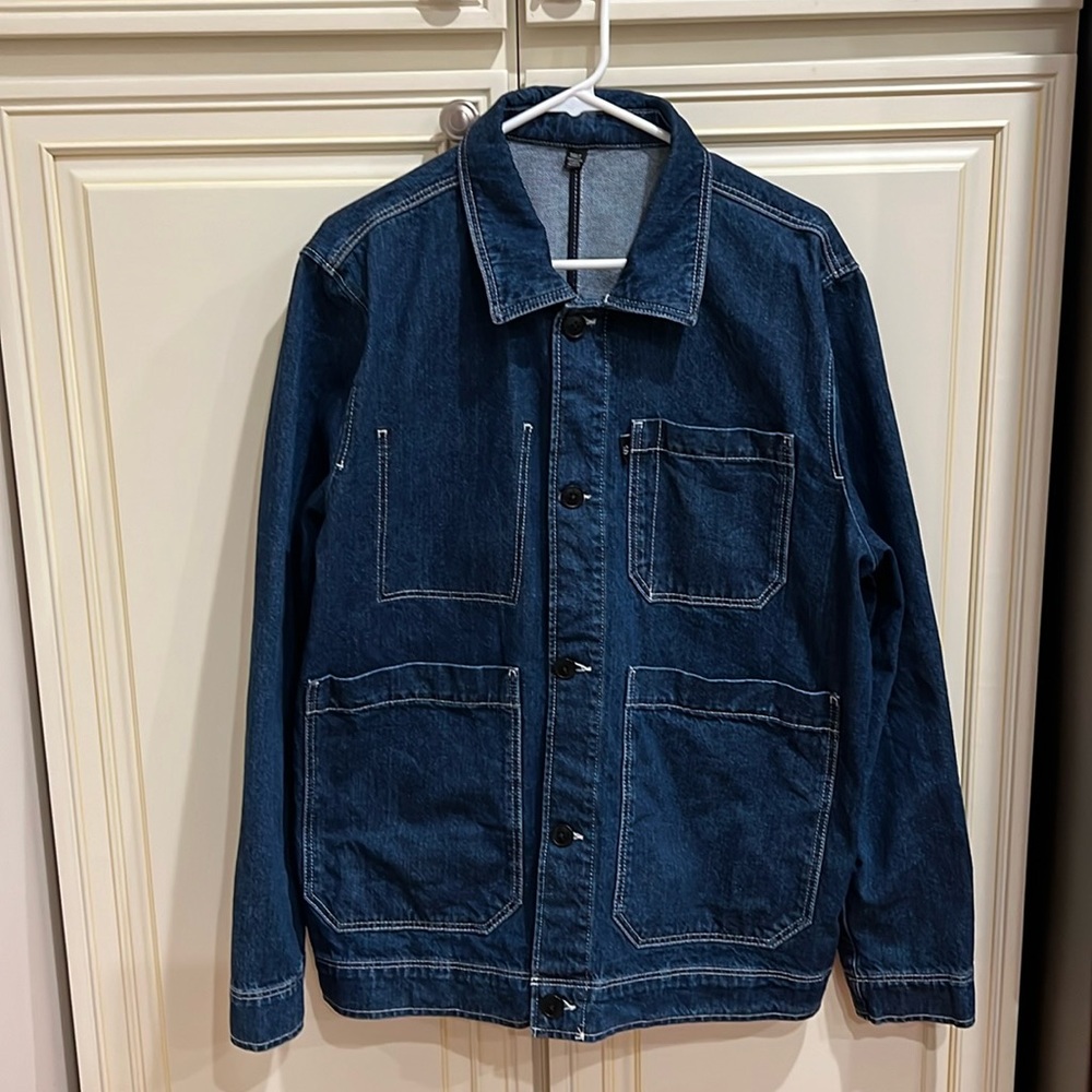 Ted Baker Mens Yatton Patch-pocket Denim Jacket